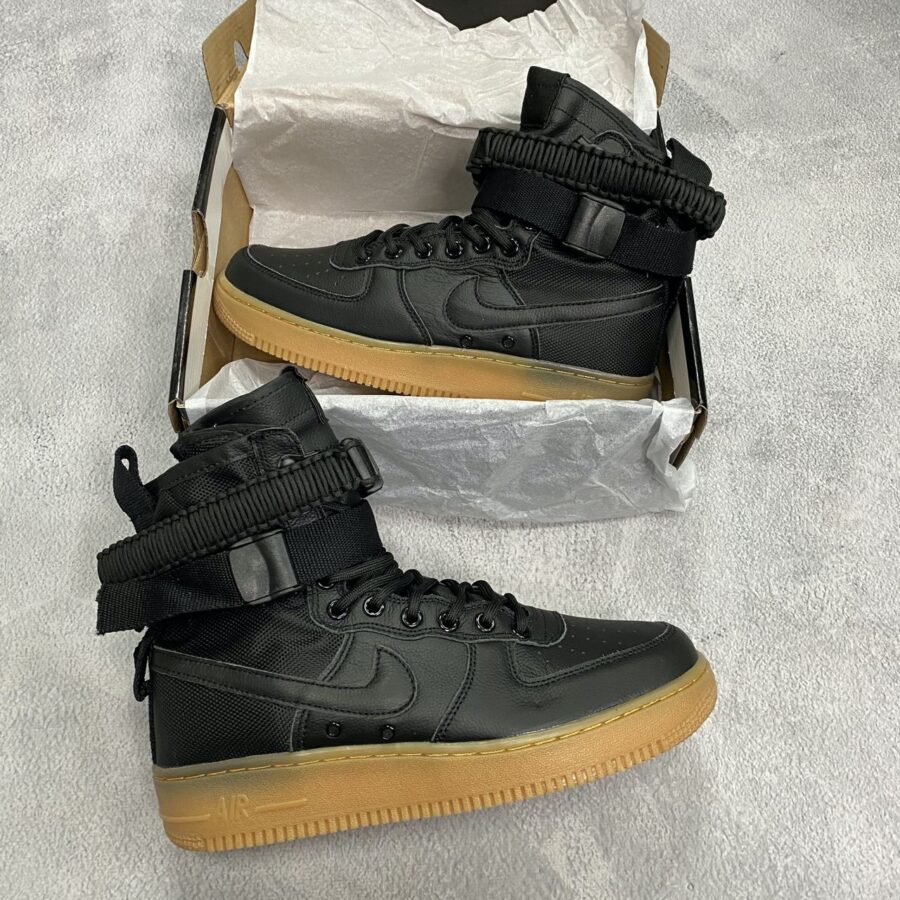 Nike Special Field Air Force 1 High "Black/Gum"