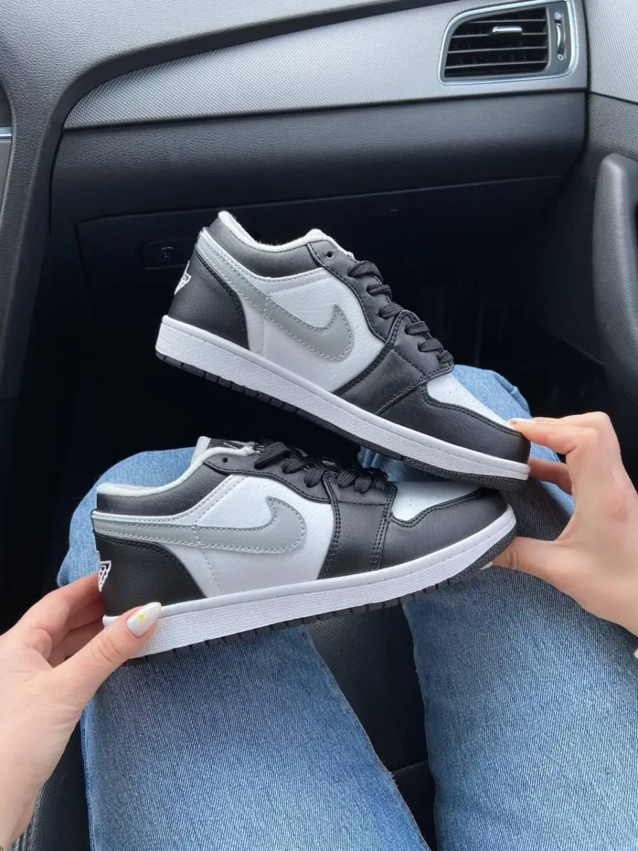 Nike Air Jordan 1 Low Black Medium Grey