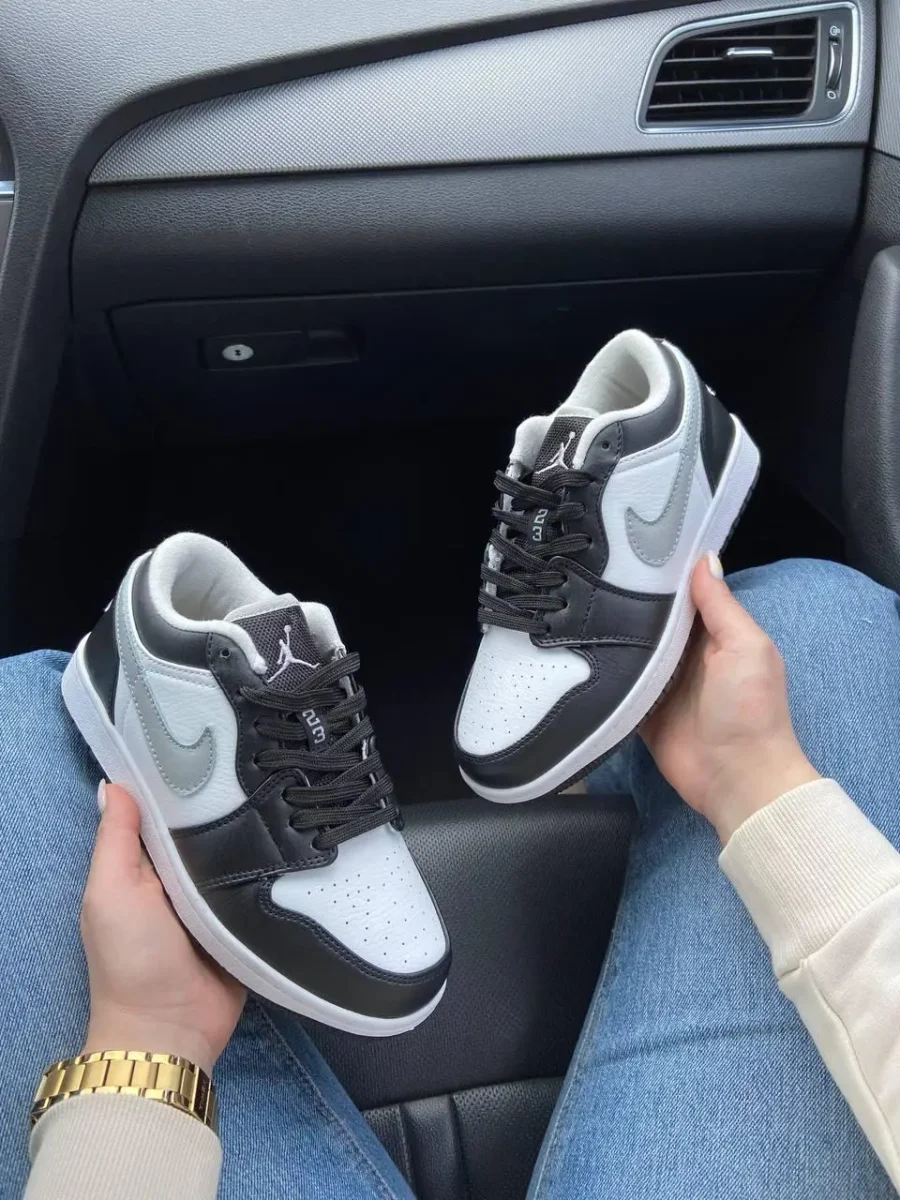 Nike Air Jordan 1 Low Black Medium Grey