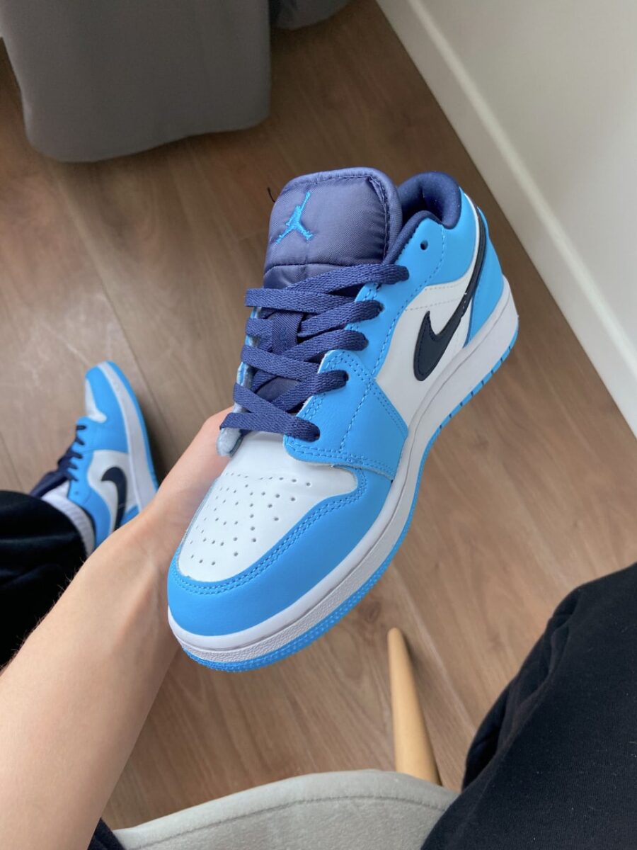 Nike Air Jordan 1 Low UNC White University Blue