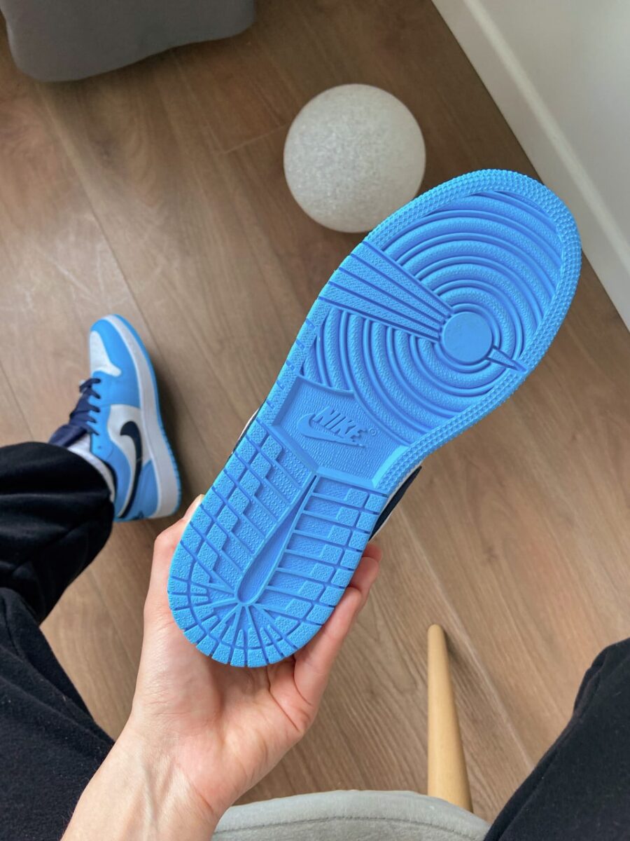 Nike Air Jordan 1 Low UNC White University Blue