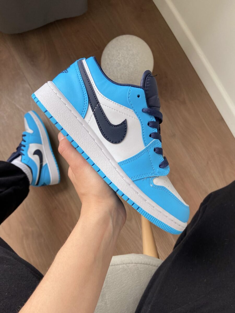 Nike Air Jordan 1 Low UNC White University Blue
