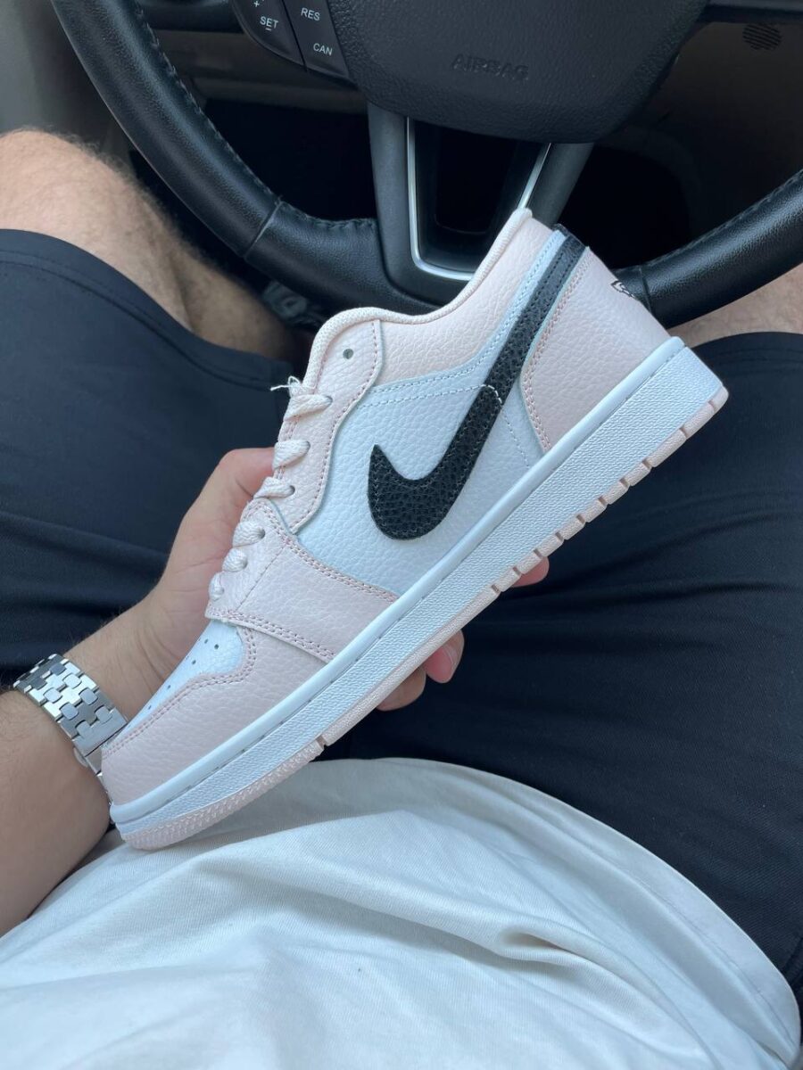 Nike Air Jordan 1 Low Pink White Black