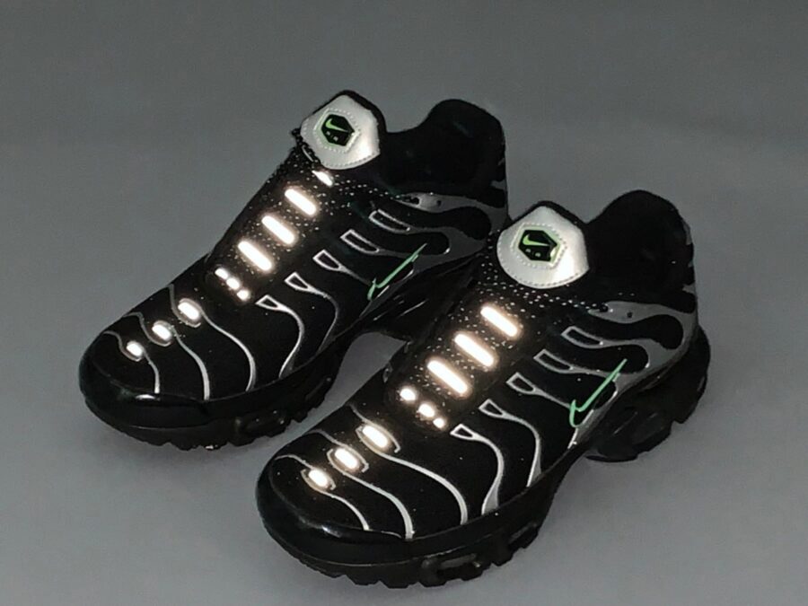 Кроссовки Nike Air Max Plus TN "Black/Silver/Green Strike"
