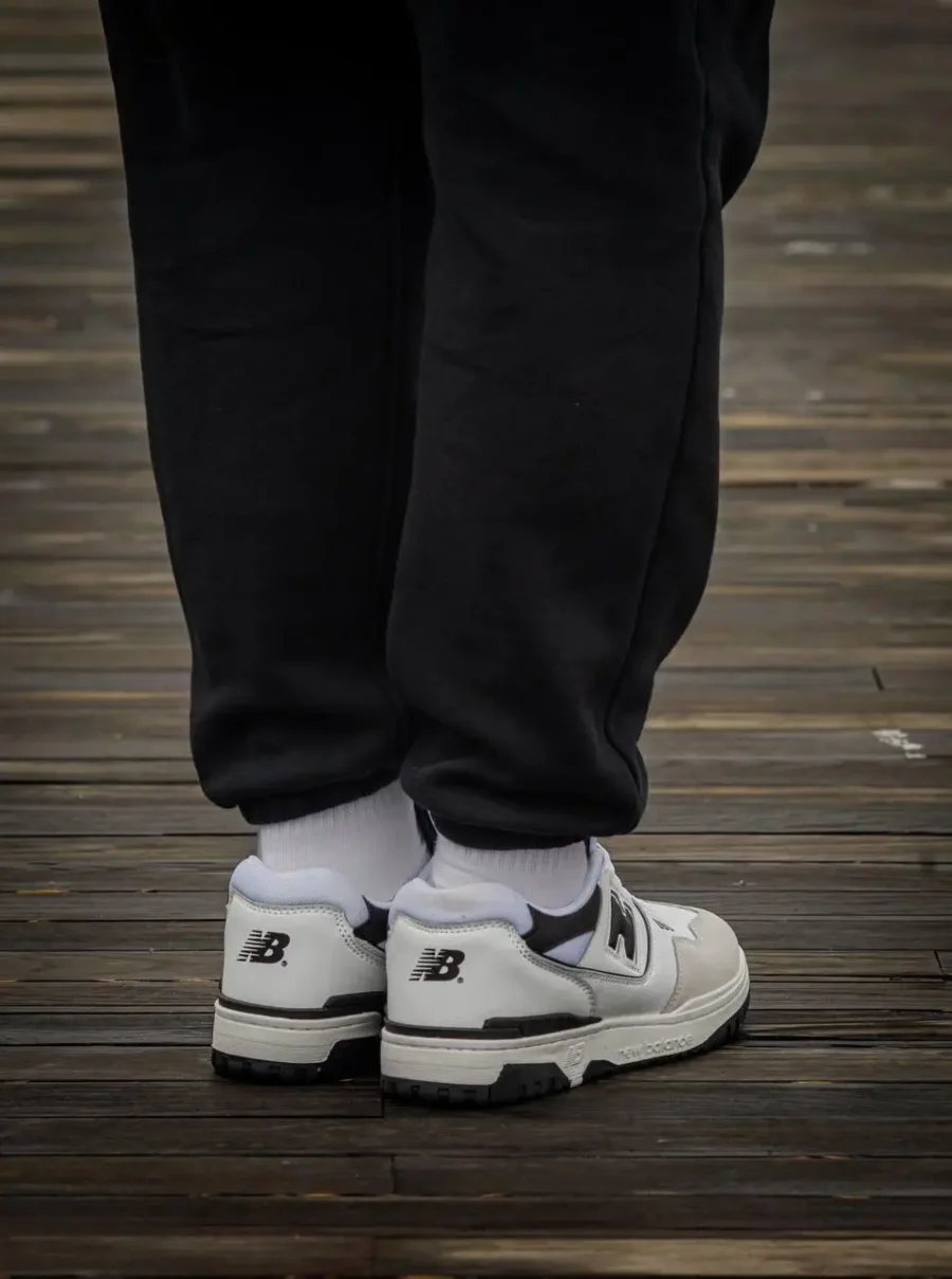 New Balance 550 Sea Salt Black