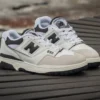 New Balance 550 Sea Salt Black