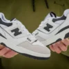 New Balance 550 Sea Salt Black