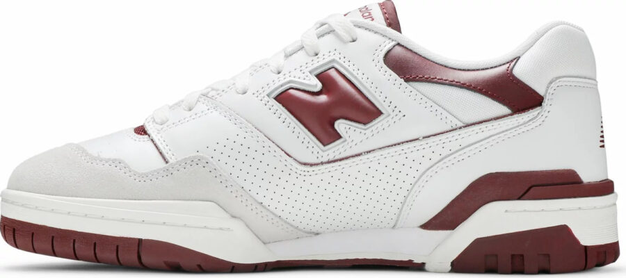 Кроссовки New Balance 550 "Sea Salt/Burgundy"