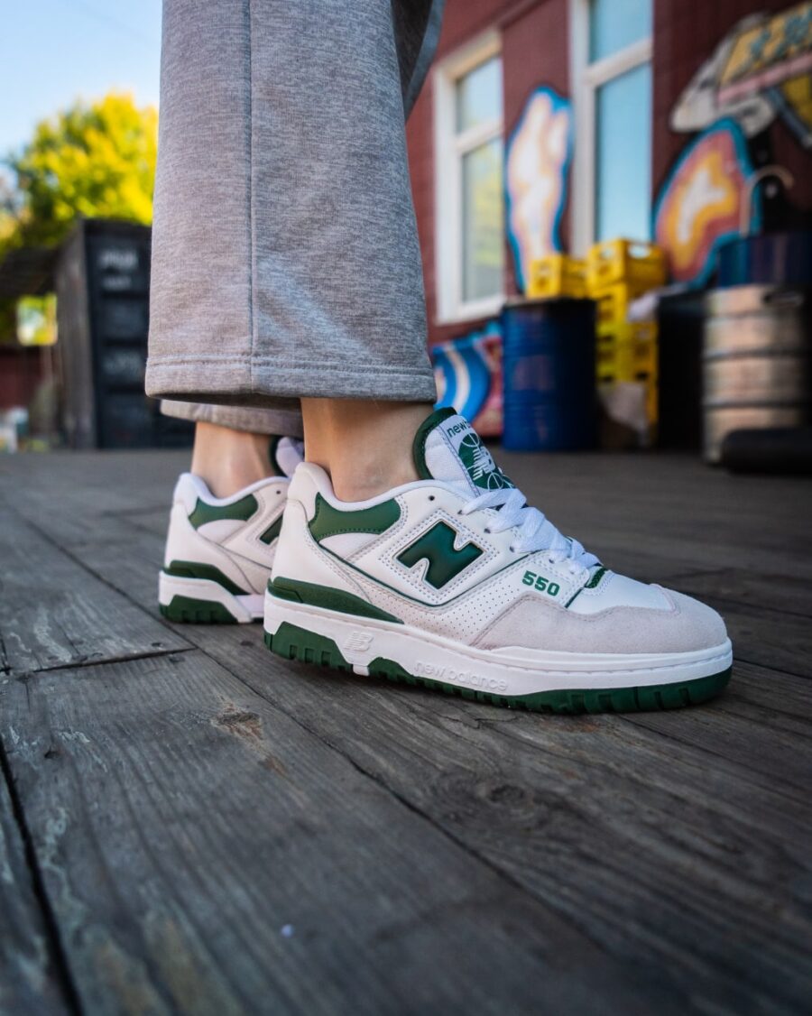 New Balance 550 White Green