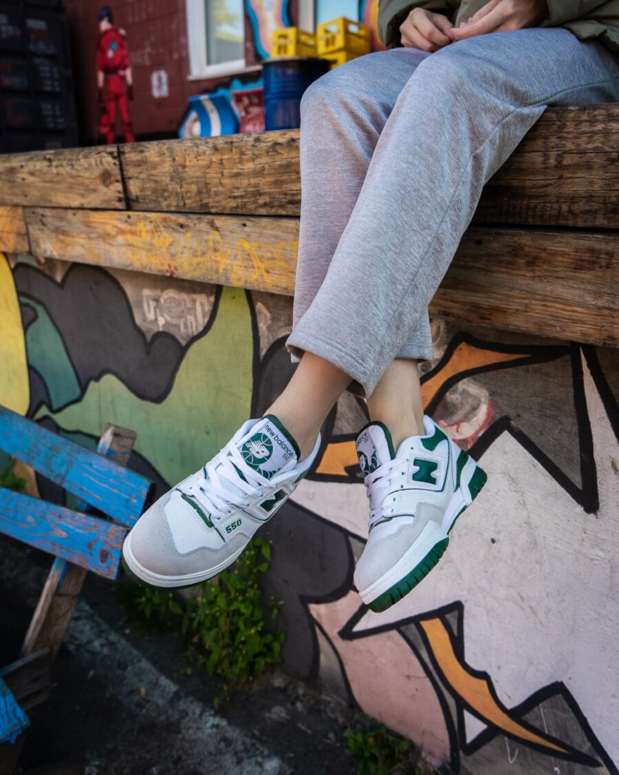 New Balance 550 White Green