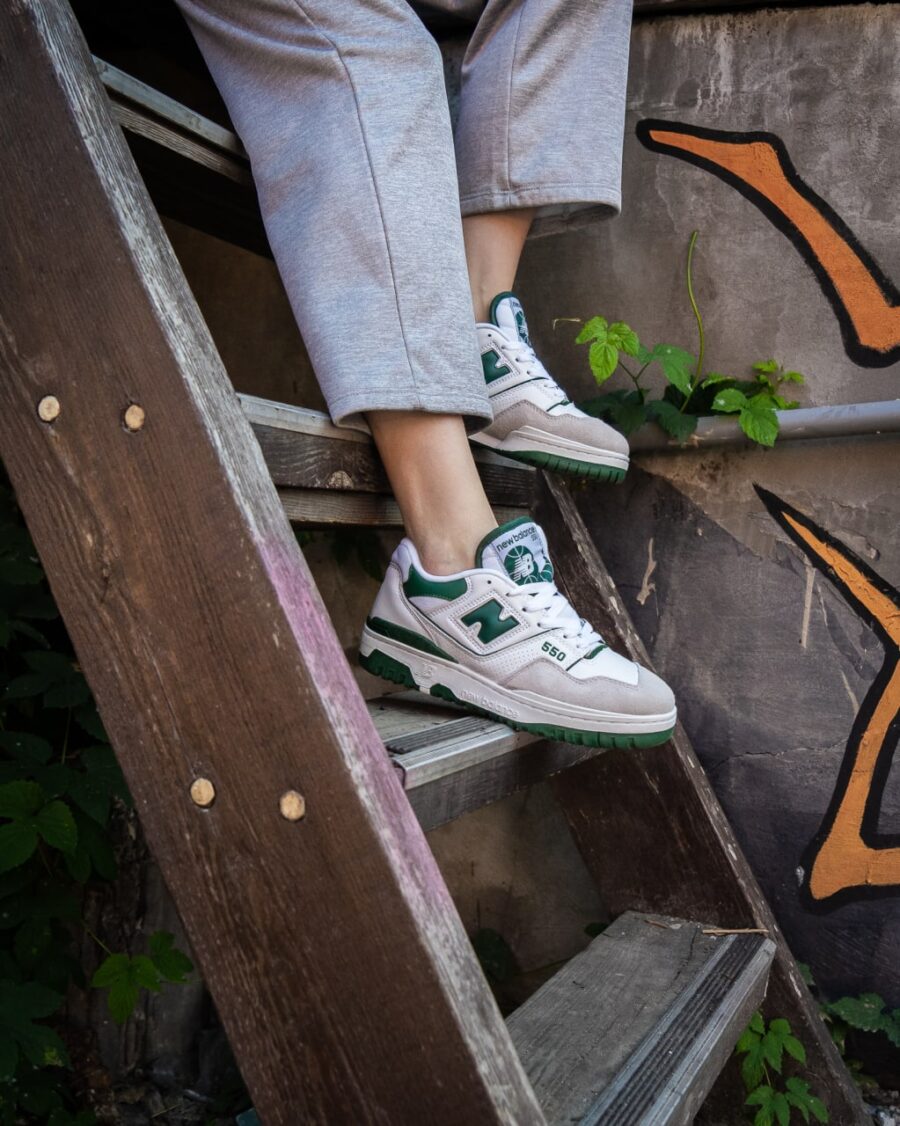 New Balance 550 White Green