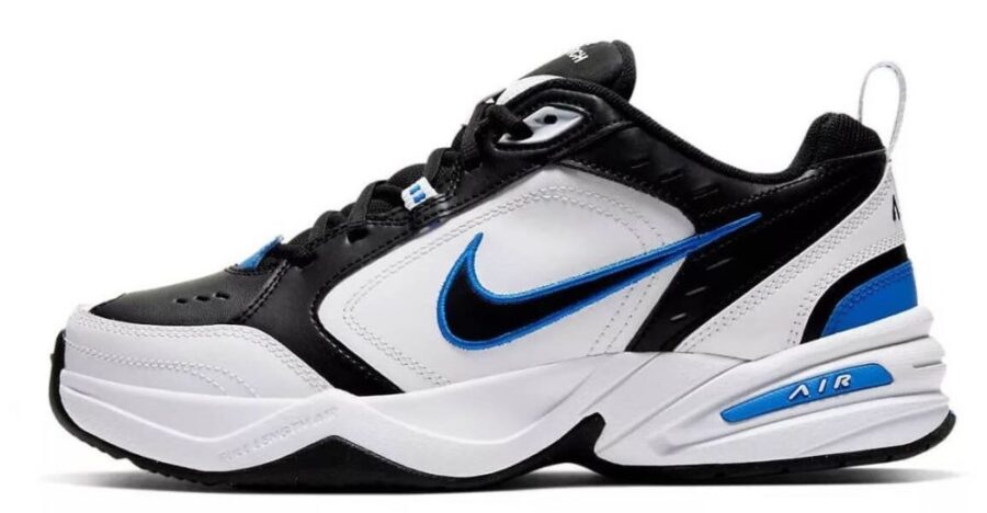 Nike Air Monarch IV Black White Blue