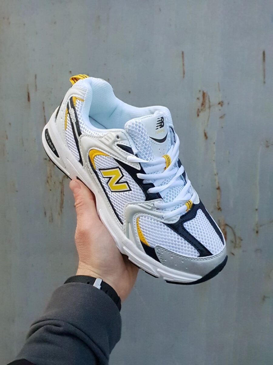 New Balance 530 White Yellow Black 2