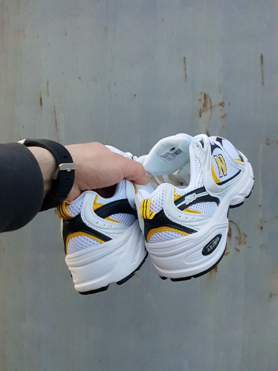 New Balance 530 White Yellow Black 4