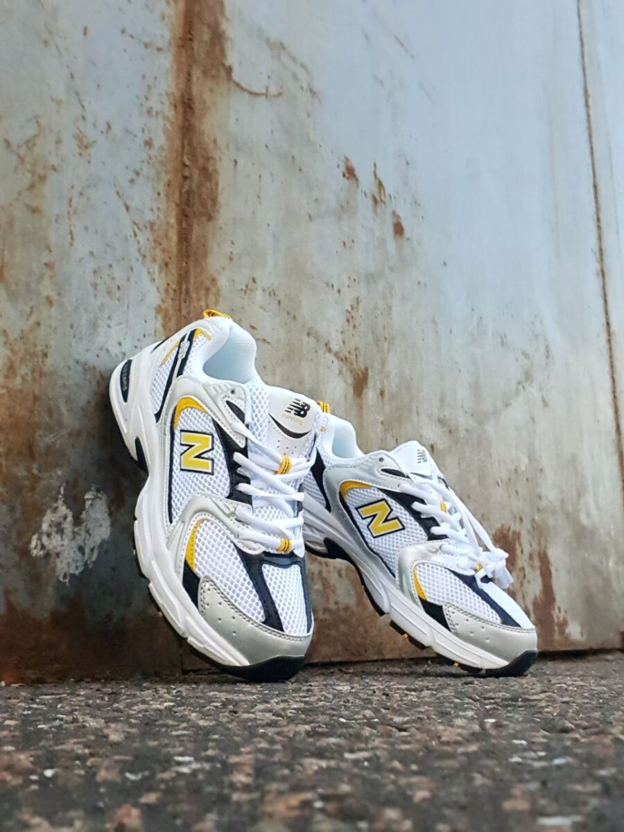New Balance 530 White Yellow Black 6
