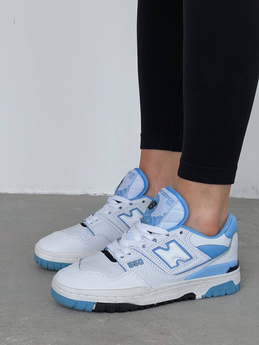 New Balance 550 White Blue 1