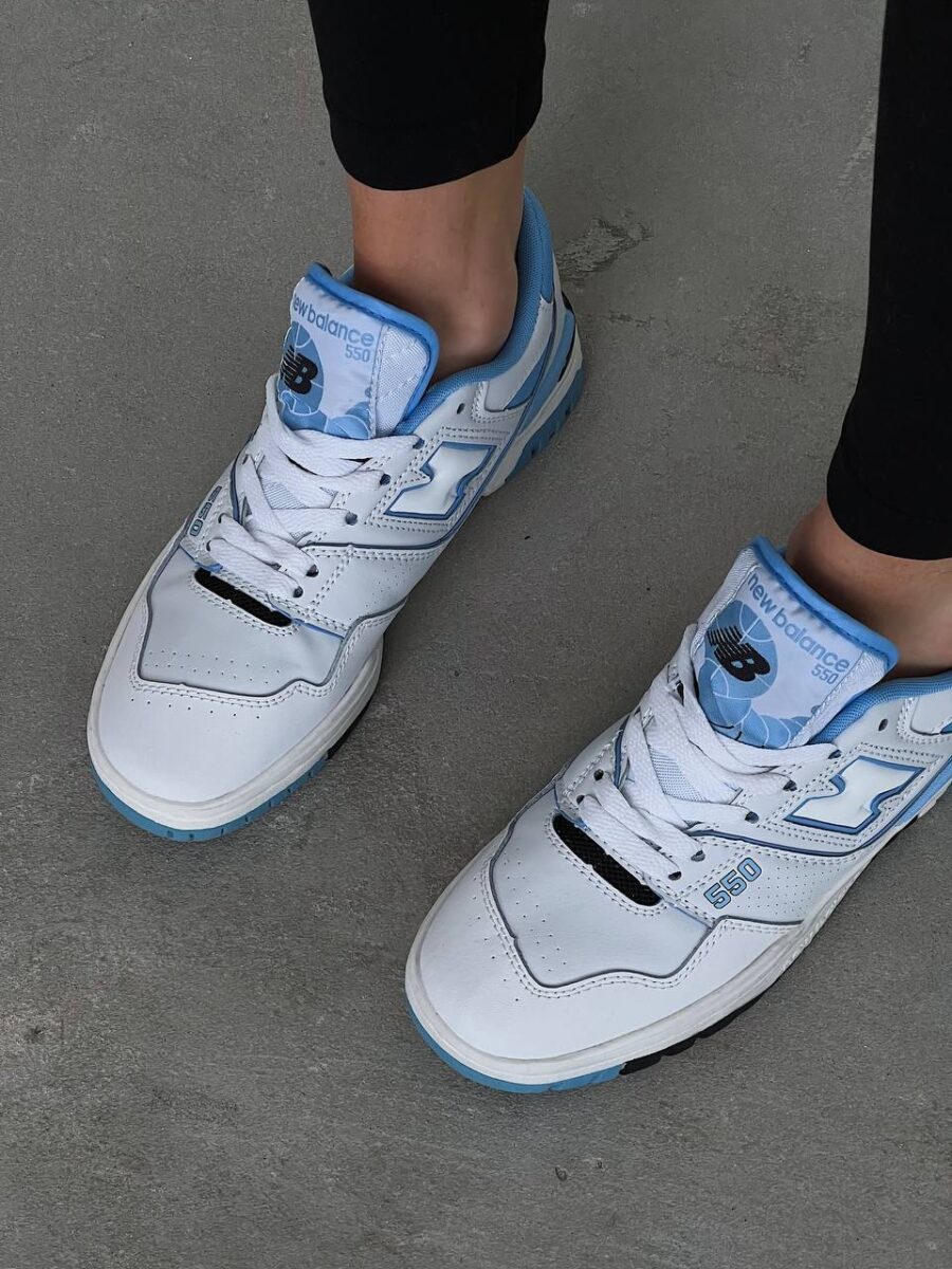 New Balance 550 White Blue 4