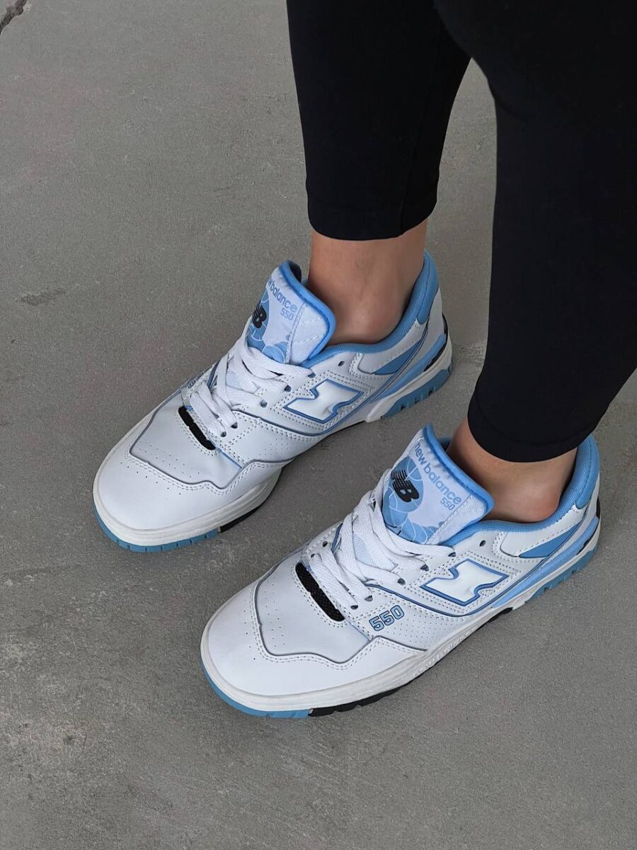 New Balance 550 White Blue 5