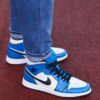 Nike Air Jordan 1 Mid Signal Blue 1