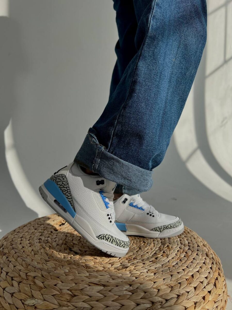 Nike Air Jordan 3 Retro UNC 3