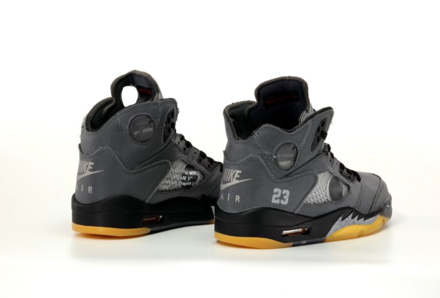 Nike Air Jordan 5 X Off-White Retro SP Muslin 3