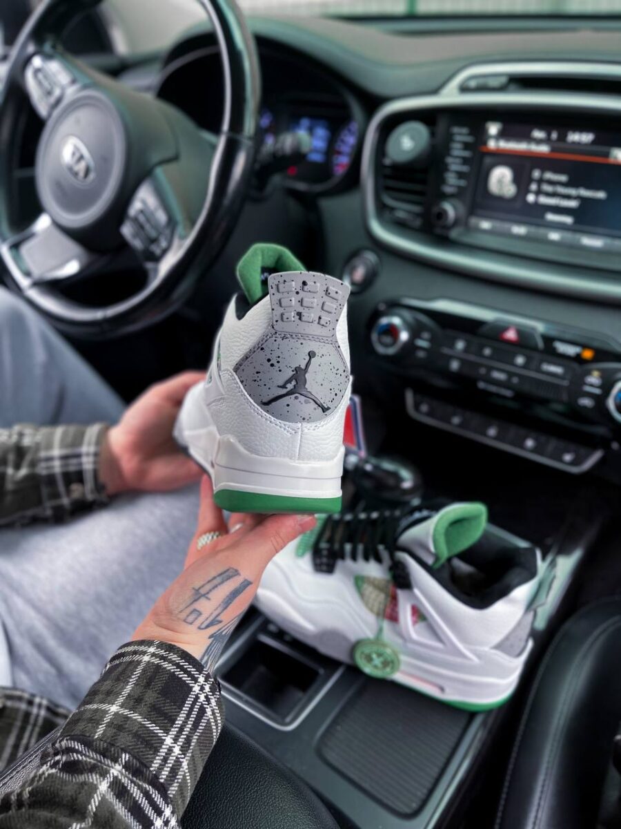 nike air jordan 4 lucid green 1