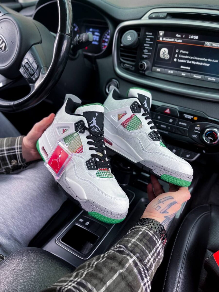 nike air jordan 4 lucid green 2