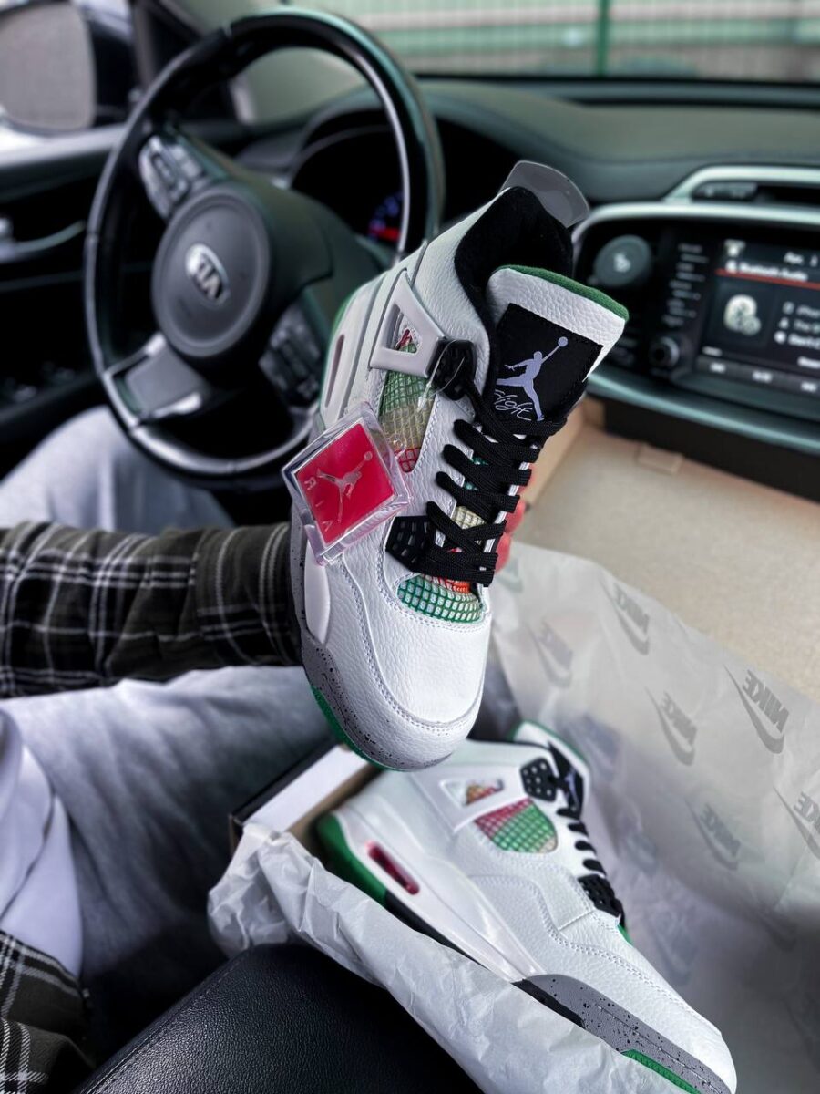 nike air jordan 4 lucid green 3