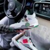 nike air jordan 4 lucid green 4