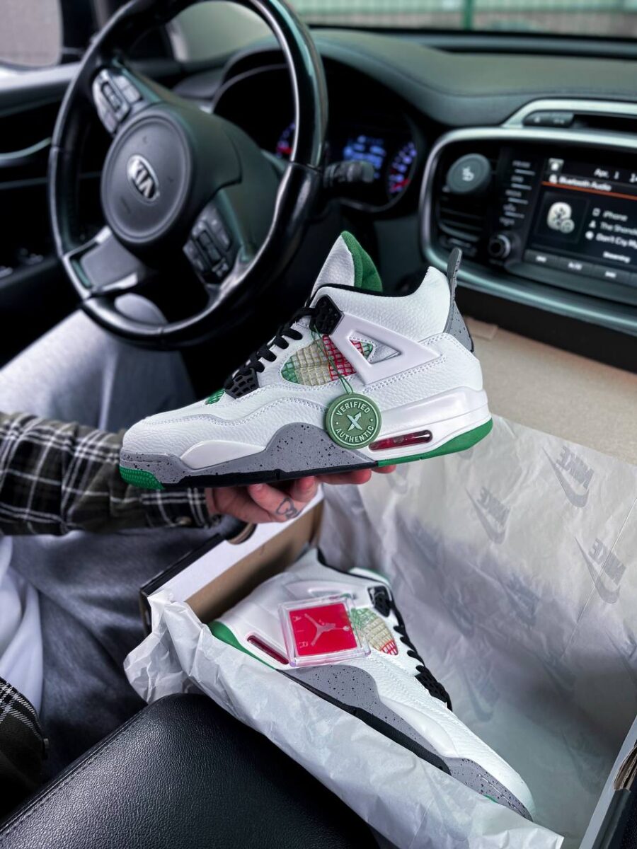 nike air jordan 4 lucid green 4