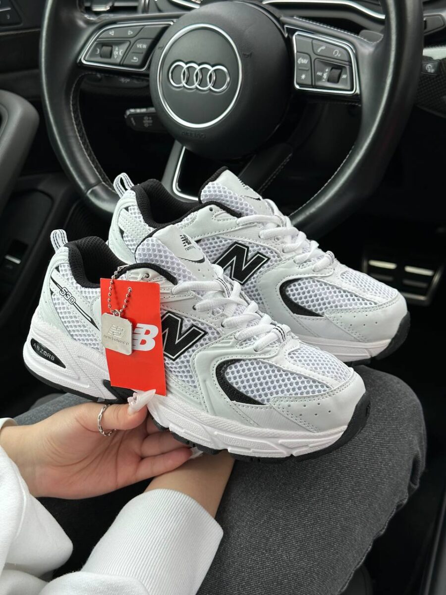 New Balance 530 White Black 5