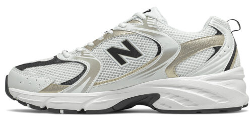 New Balance 530 White Gold Black