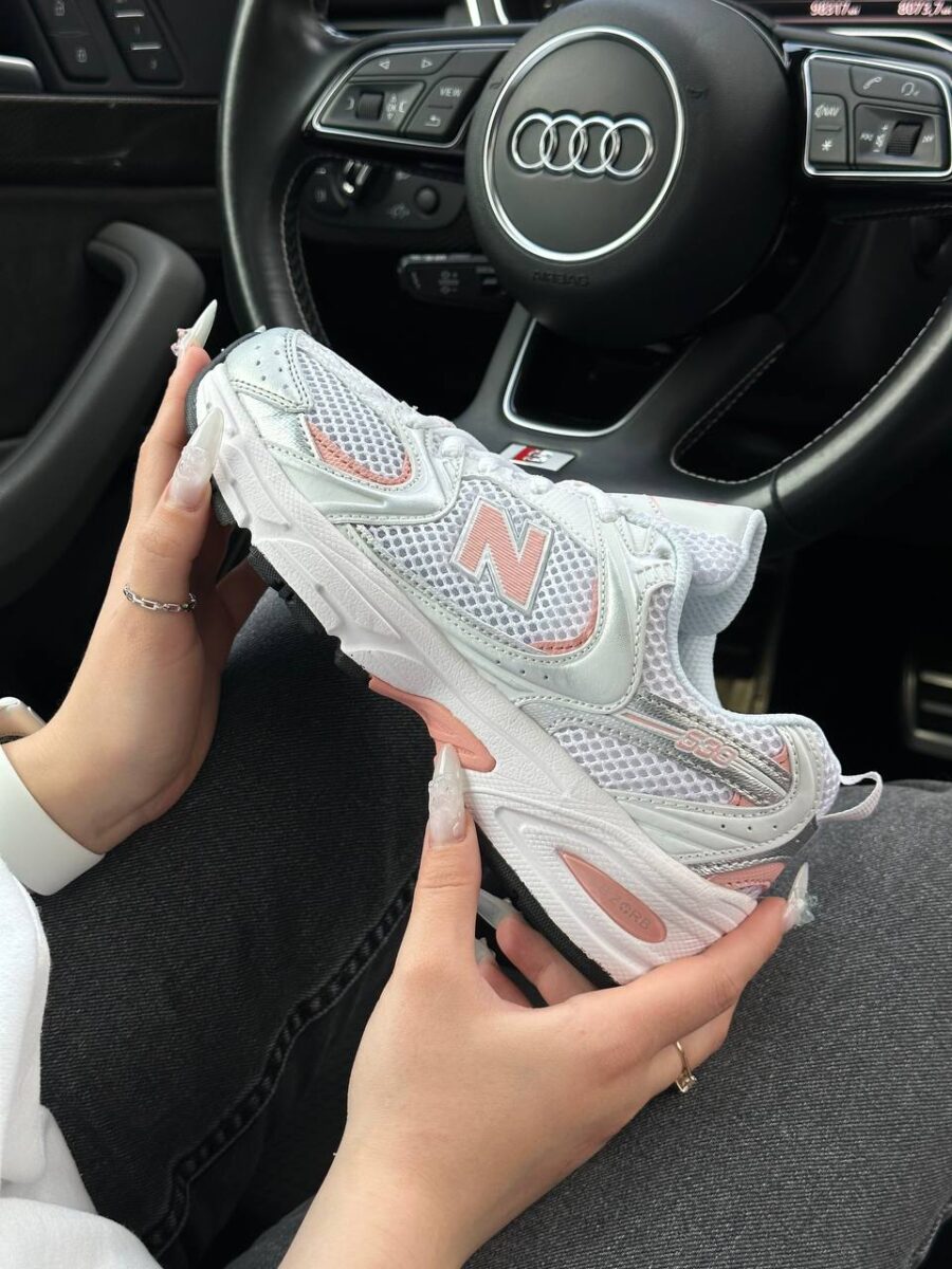 New Balance 530 White Light Pink 1
