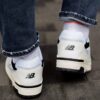 New Balance 550 Cream Black 6