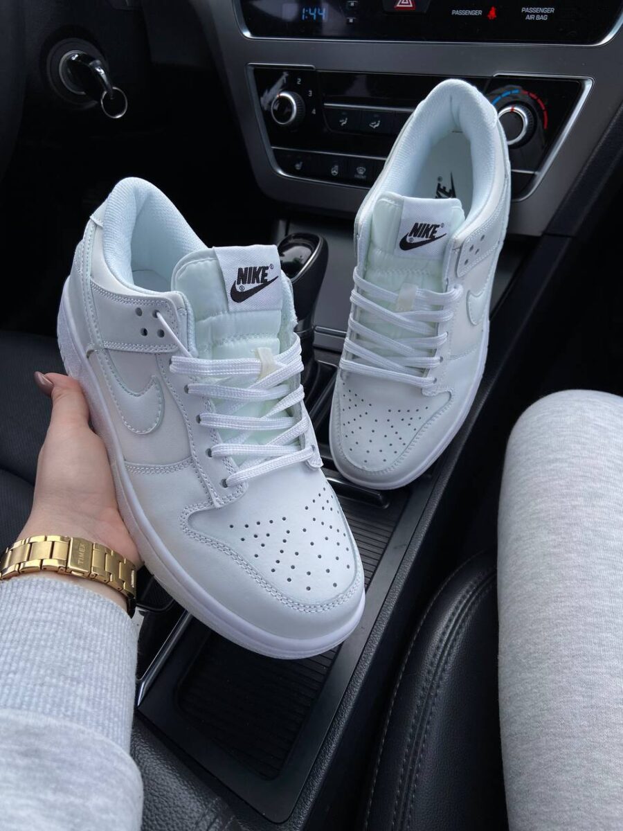 Nike Dunk Low Triple White 1