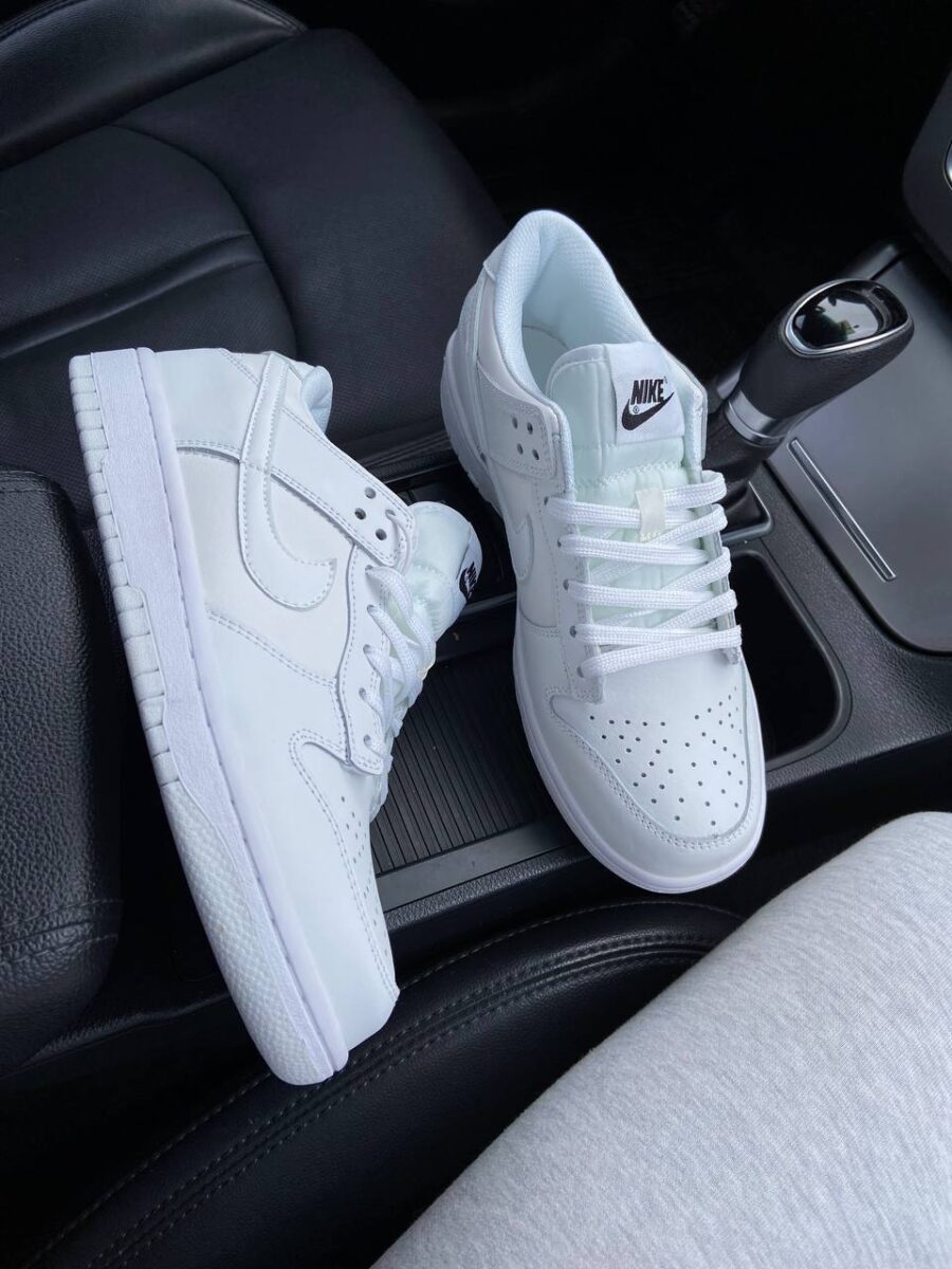 Nike Dunk Low Triple White 2