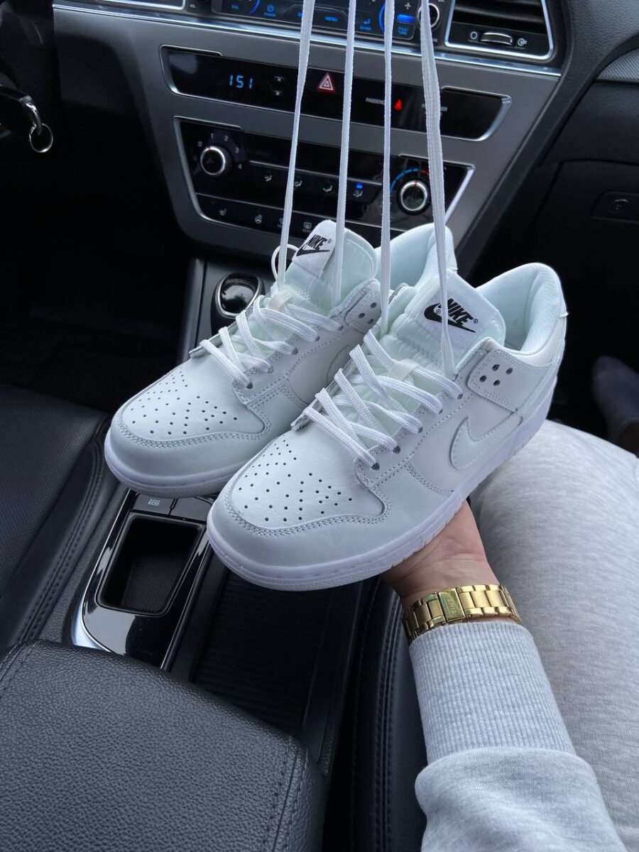 Nike Dunk Low Triple White 6