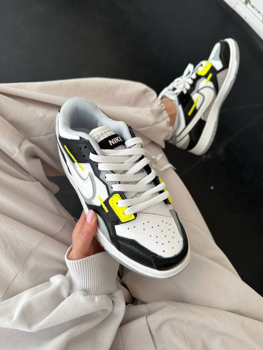 Nike Dunk Scrap Wolf Grey Light Lemon Twist 3