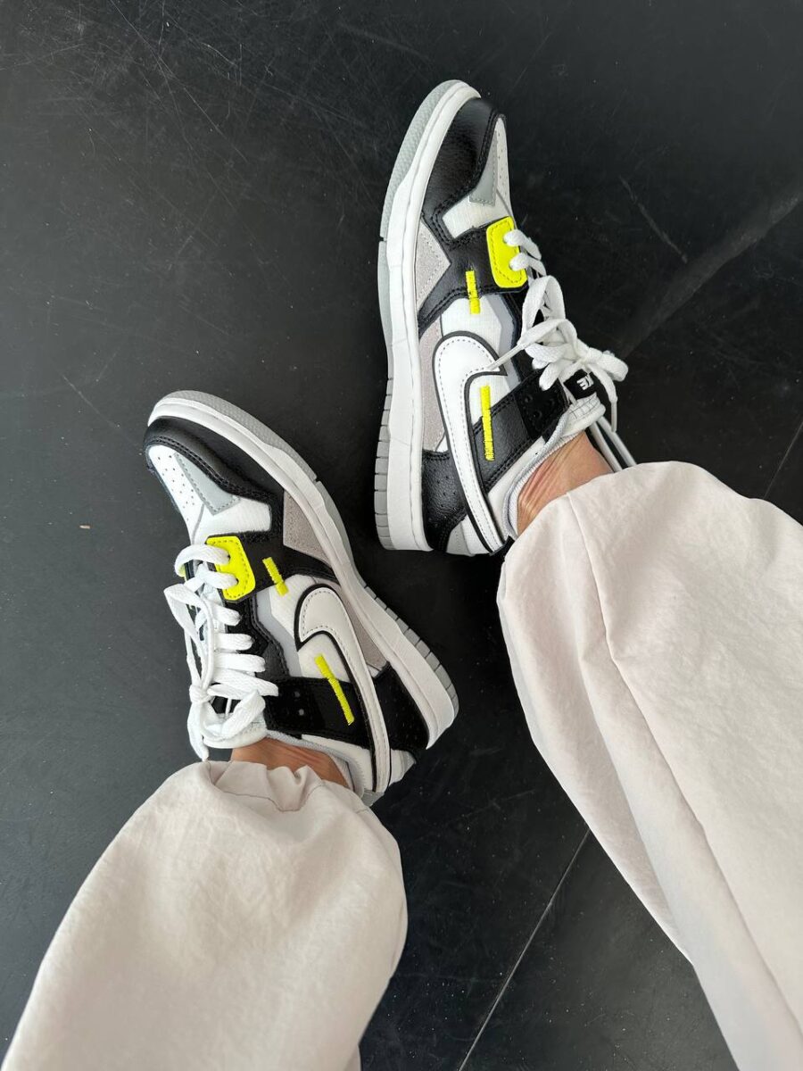 Nike Dunk Scrap Wolf Grey Light Lemon Twist 4