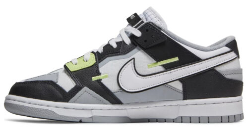 Nike Dunk Scrap Wolf Grey Light Lemon Twist