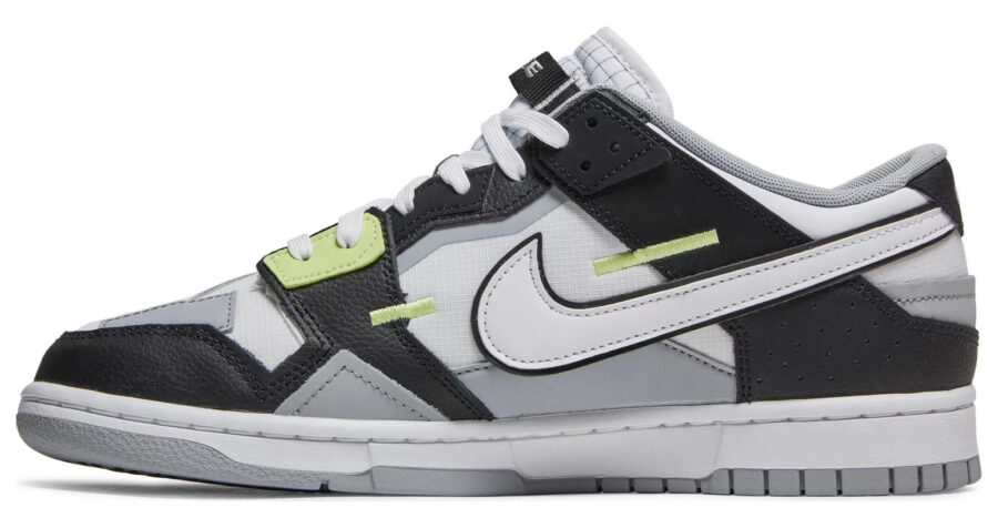 Nike Dunk Scrap Wolf Grey Light Lemon Twist
