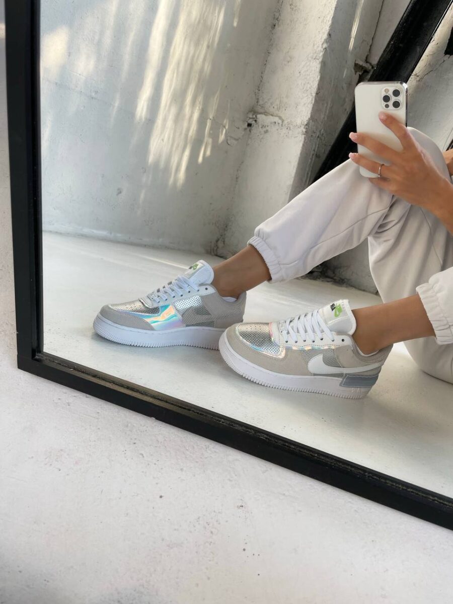 NIKE AIR FORCE SHADOW PURE PLATINUM 2