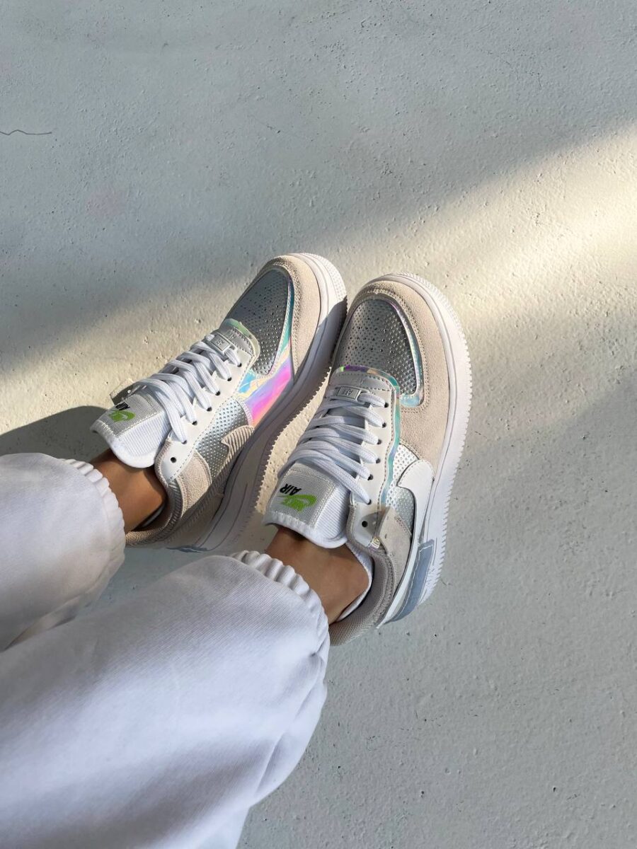 NIKE AIR FORCE SHADOW PURE PLATINUM 4