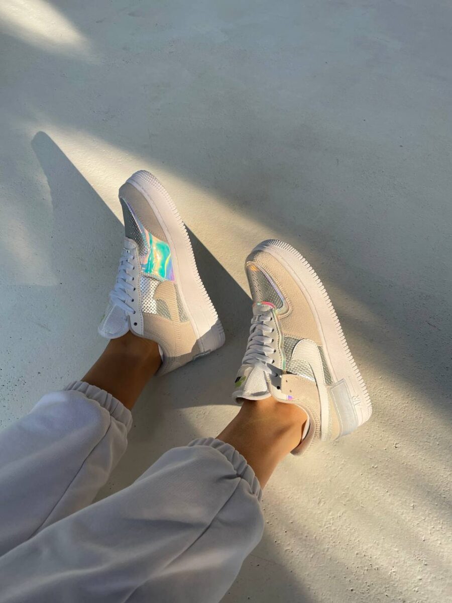 NIKE AIR FORCE SHADOW PURE PLATINUM 5
