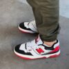 New Balance 550 White Red Black 5