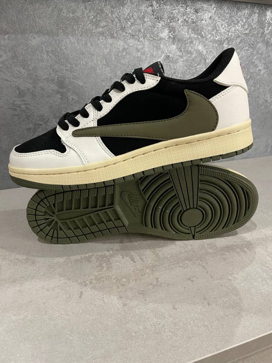 Travis Scott x Air Jordan 1 Low OG Olive 2