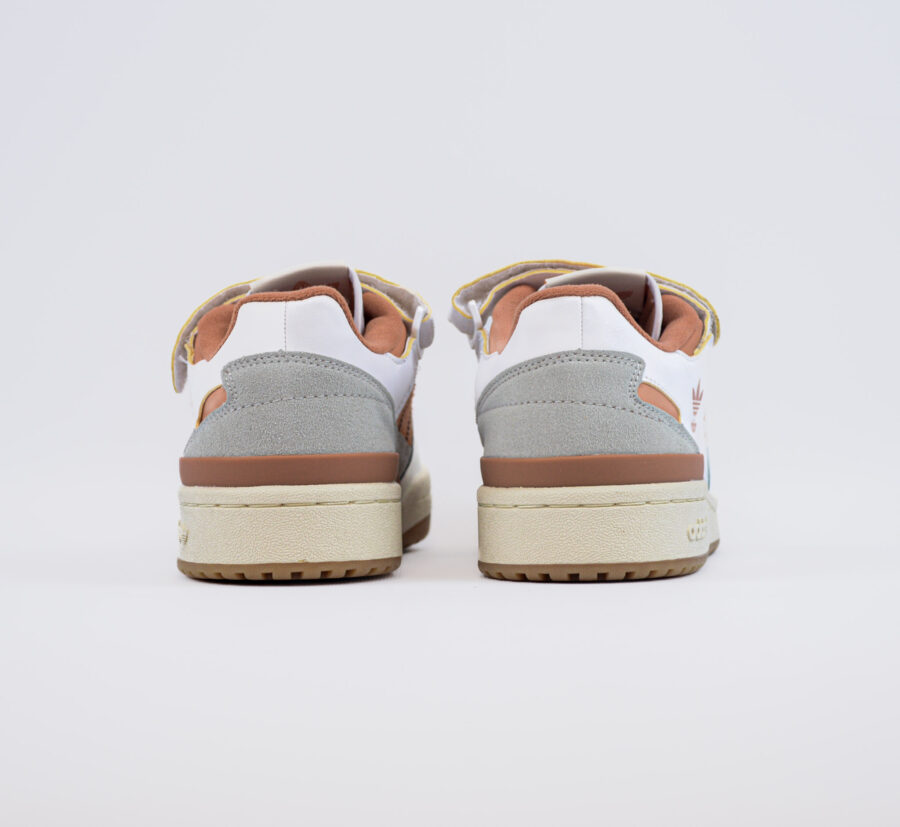 Adidas Forum 84 Low Cream Orange 1