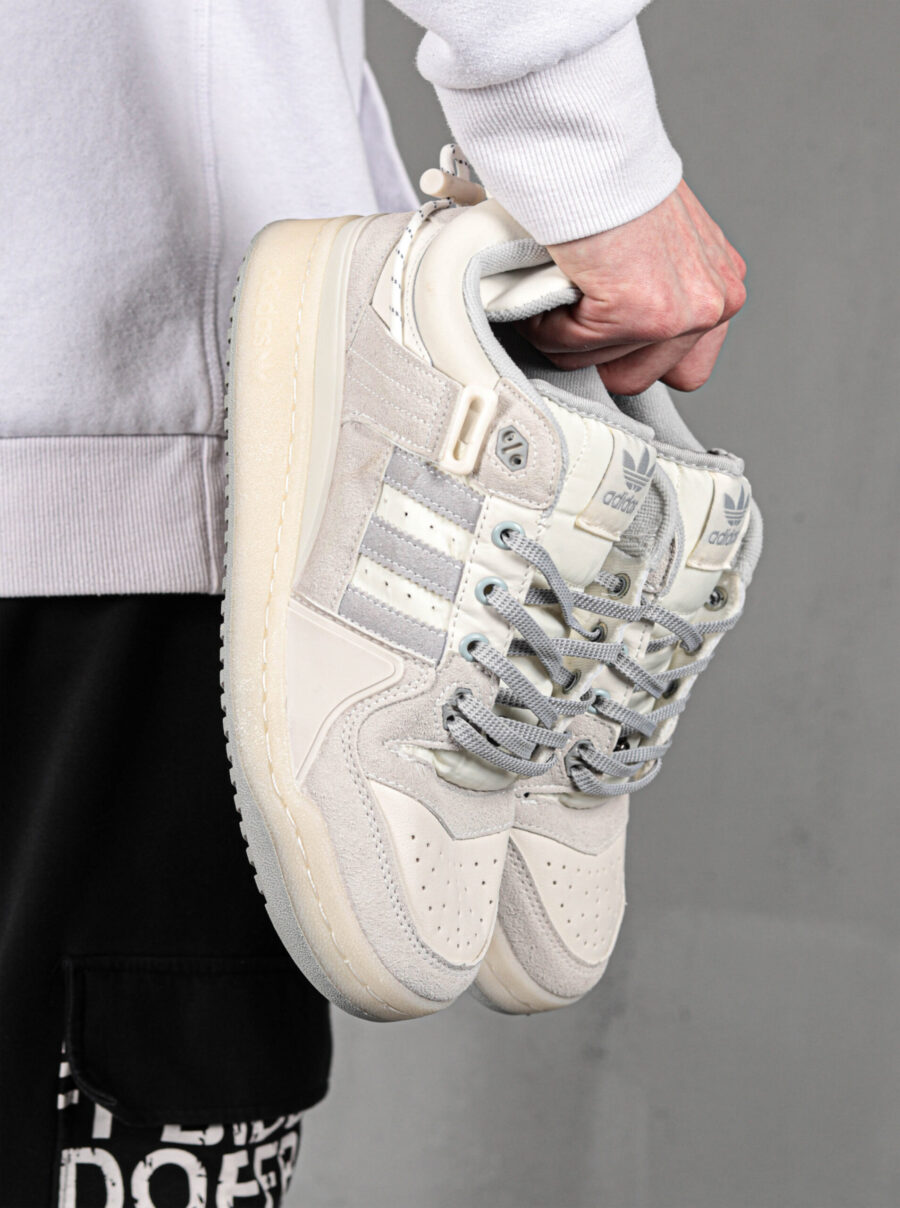 Adidas Forum Buckle Low x Bad Bunny White 3
