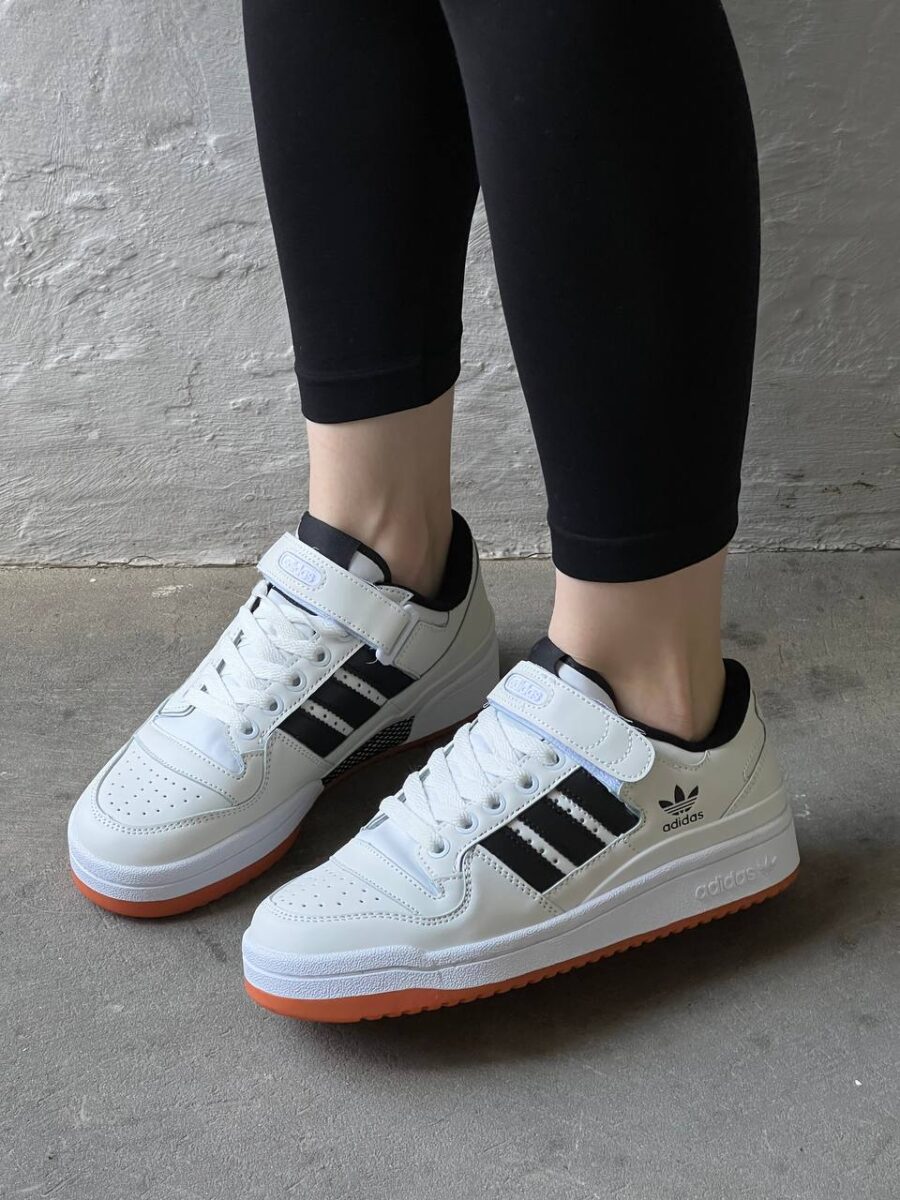 Adidas Forum Low “White/Black/Gum”
