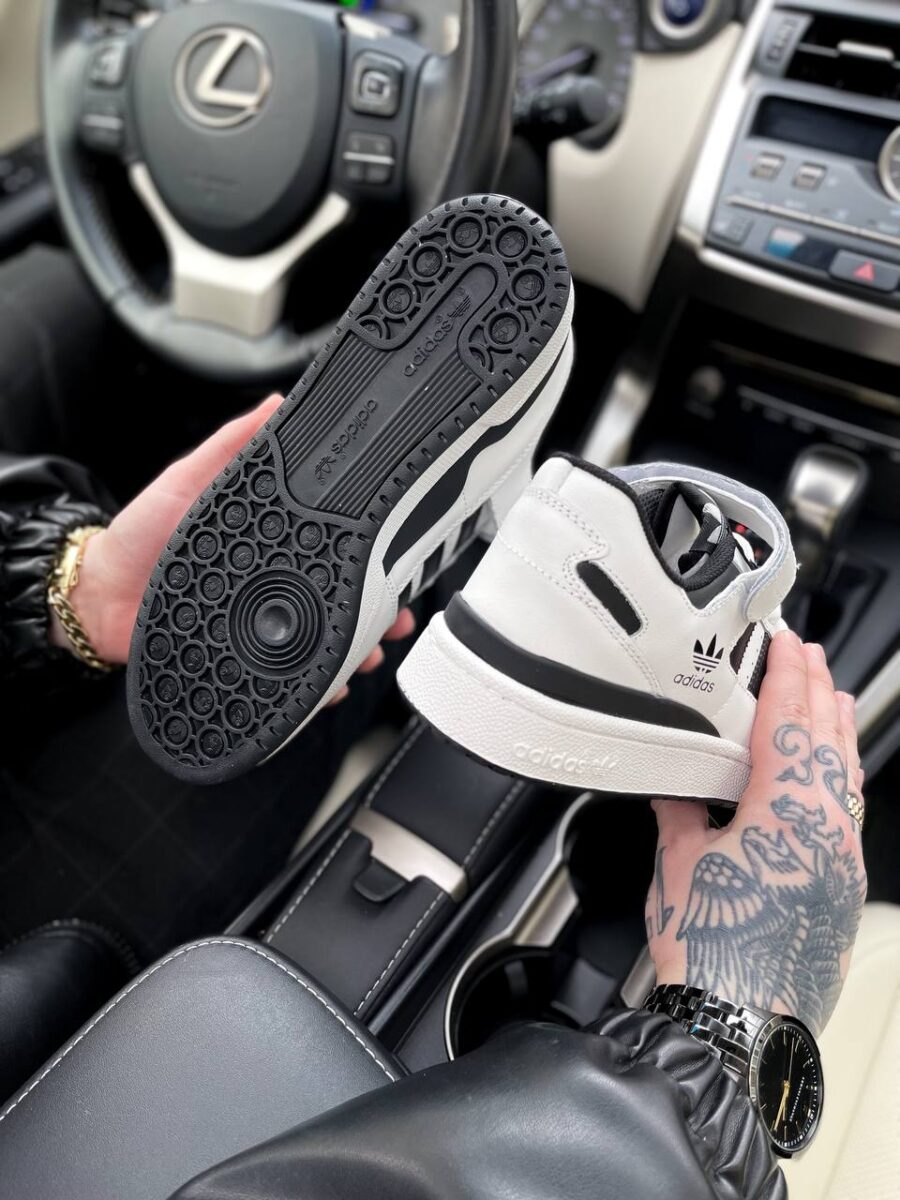 Adidas Forum Low White Black 4